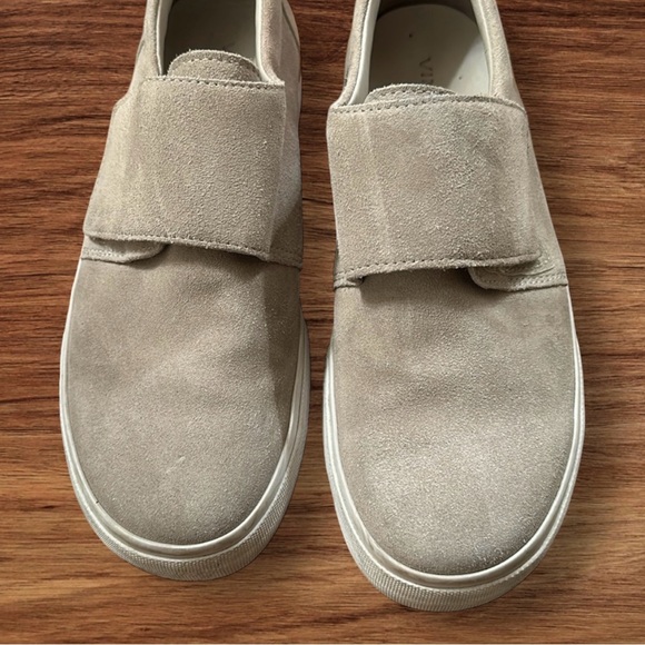 Vince Cage Suede Platform Sneakers. Sz 6. Beige. - Picture 6 of 14